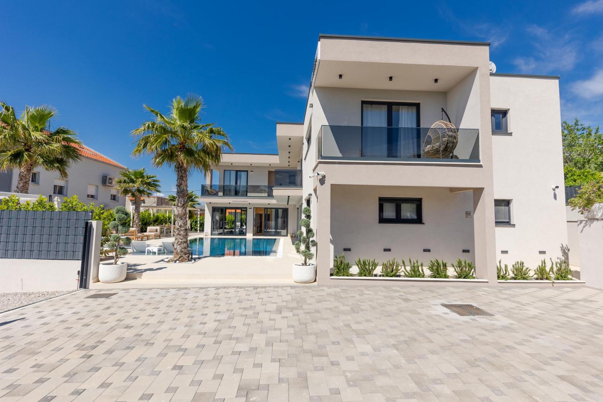 Luxury Villa My Wish With Pool Каштел-Стари Экстерьер фото