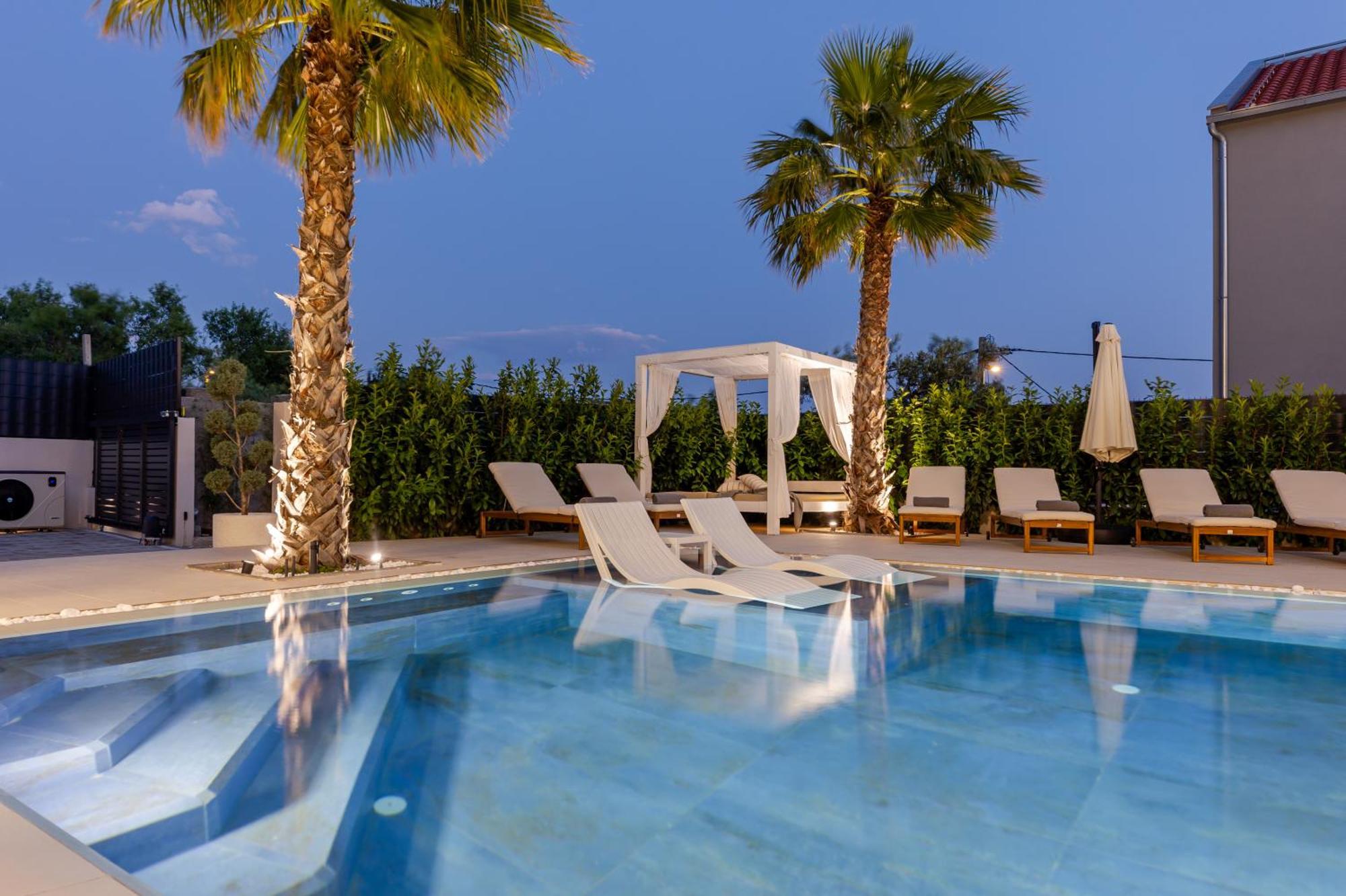 Luxury Villa My Wish With Pool Каштел-Стари Экстерьер фото
